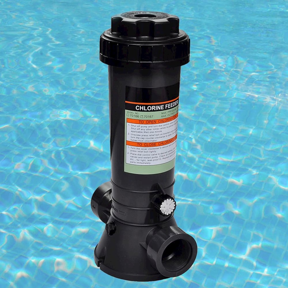Swimming Pool Chemical Black Plastic Medium. Picture 5