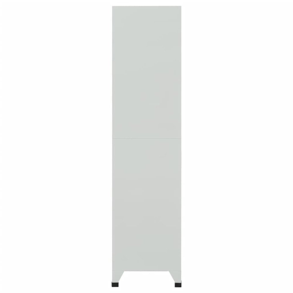 Locker Cabinet Grey High-quality steel Large Locker Cabinet. Picture 4