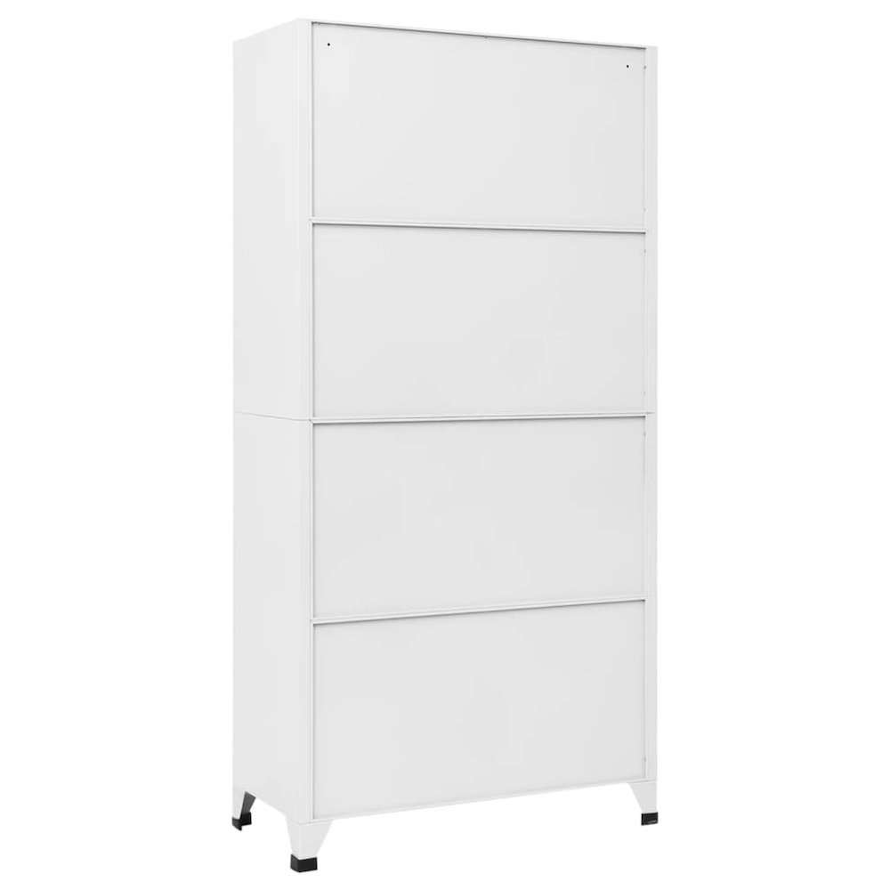 Locker Cabinet Grey High-quality steel Large Locker Cabinet. Picture 5