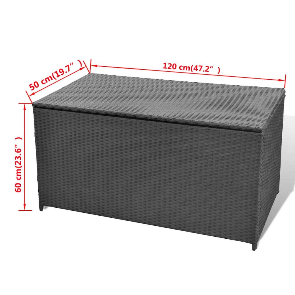 Storage Chest Black. Picture 6
