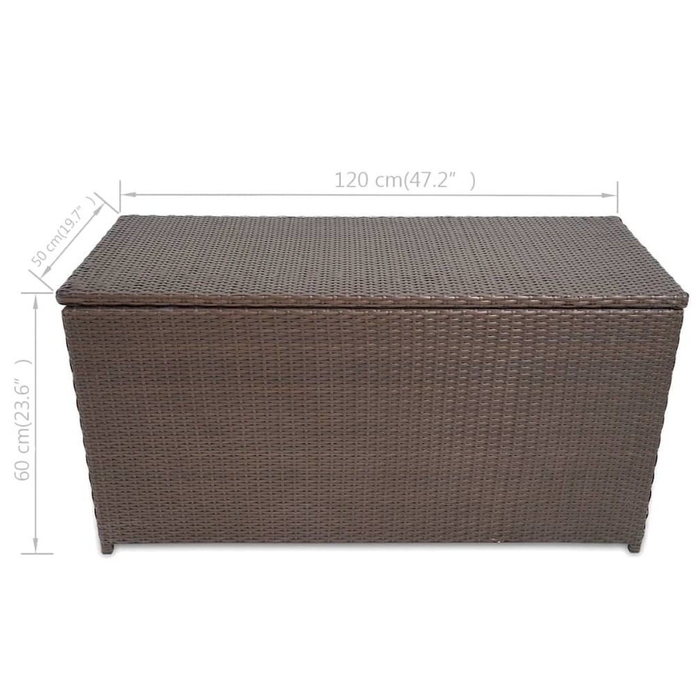 Storage Chest Brown. Picture 5