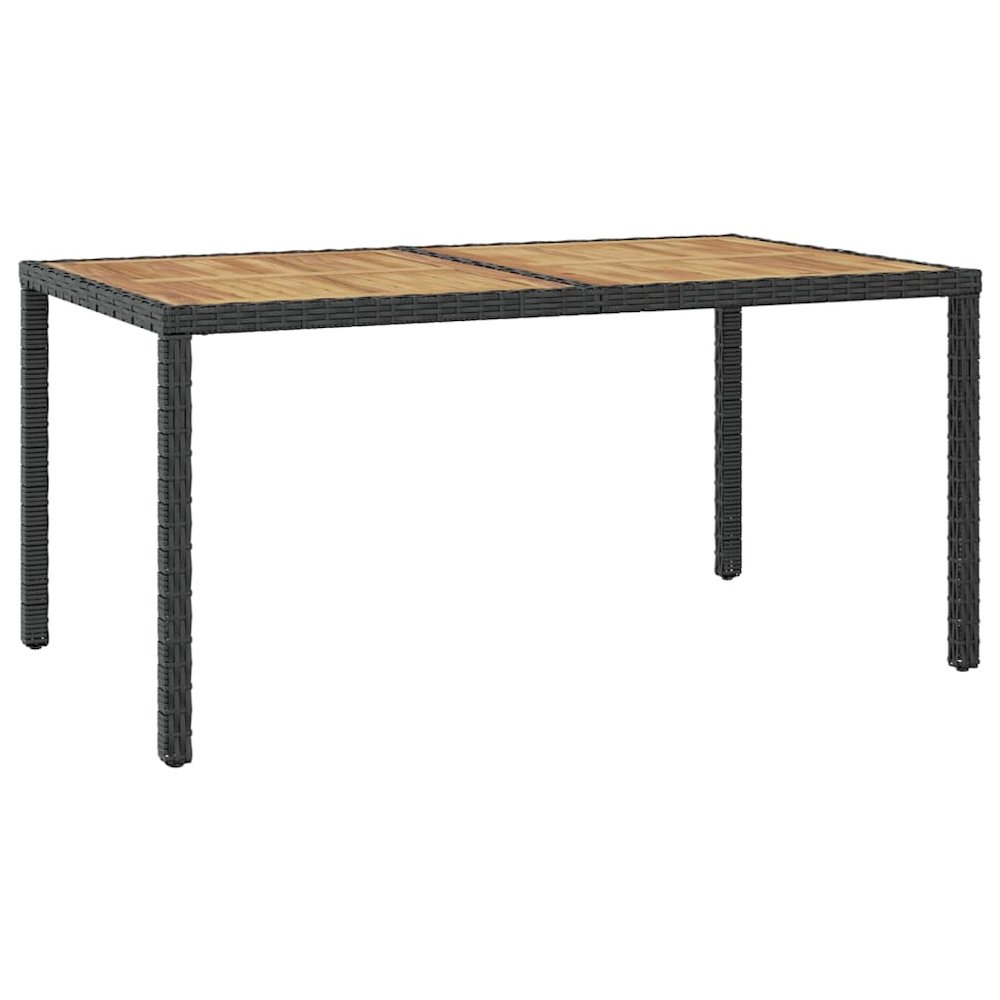 Outdoor Furniture Set Black. Picture 6