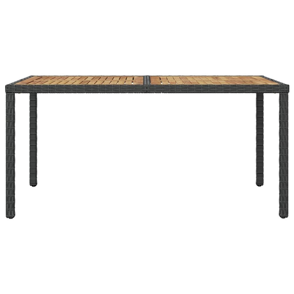 Outdoor Furniture Set Black. Picture 7