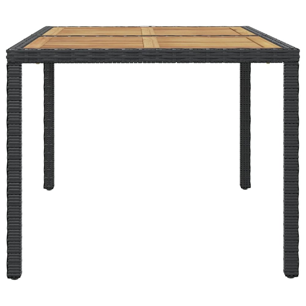Outdoor Furniture Set Black. Picture 8