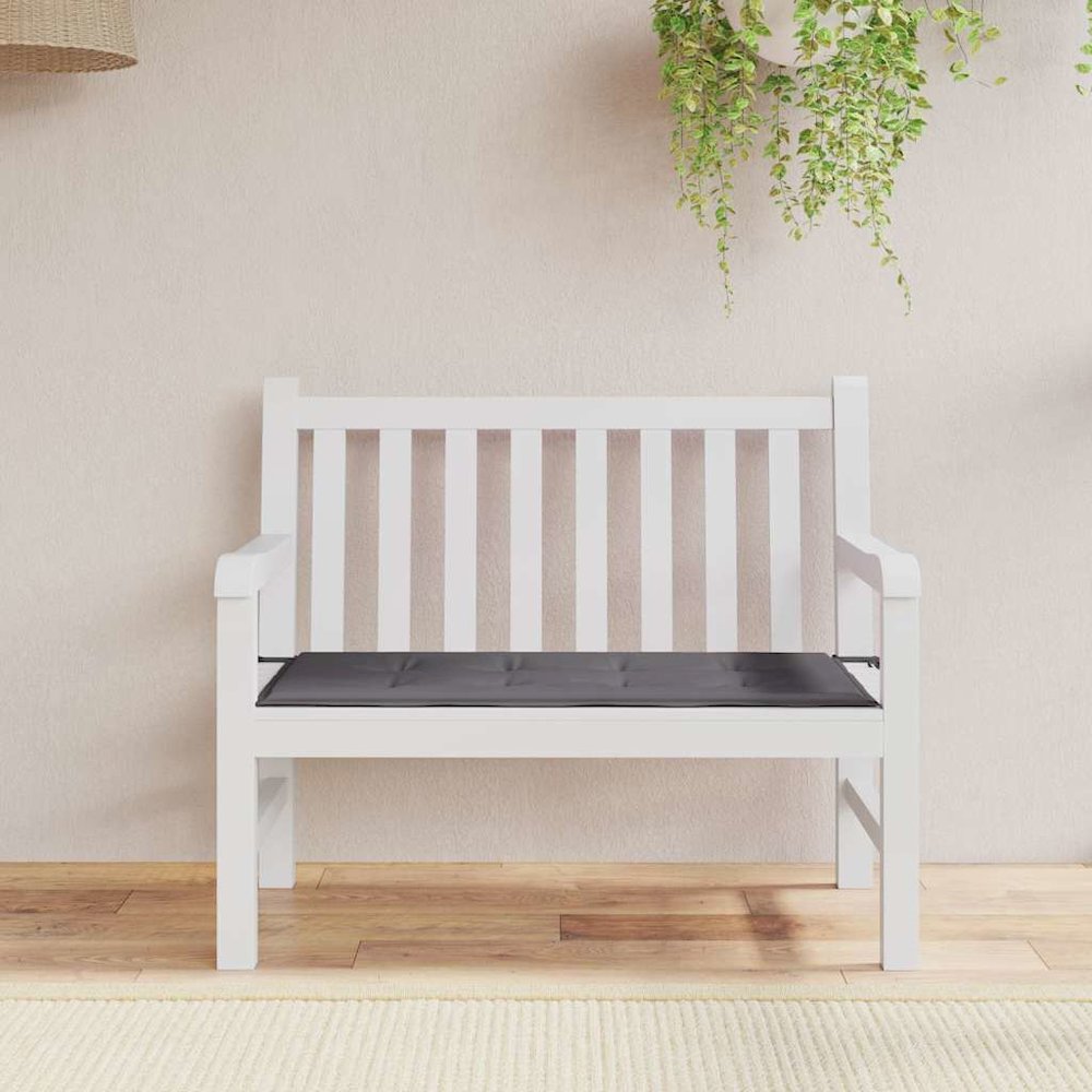 Garden Bench Cushion Anthracite Garden Bench Cushion Non-slip. Picture 2