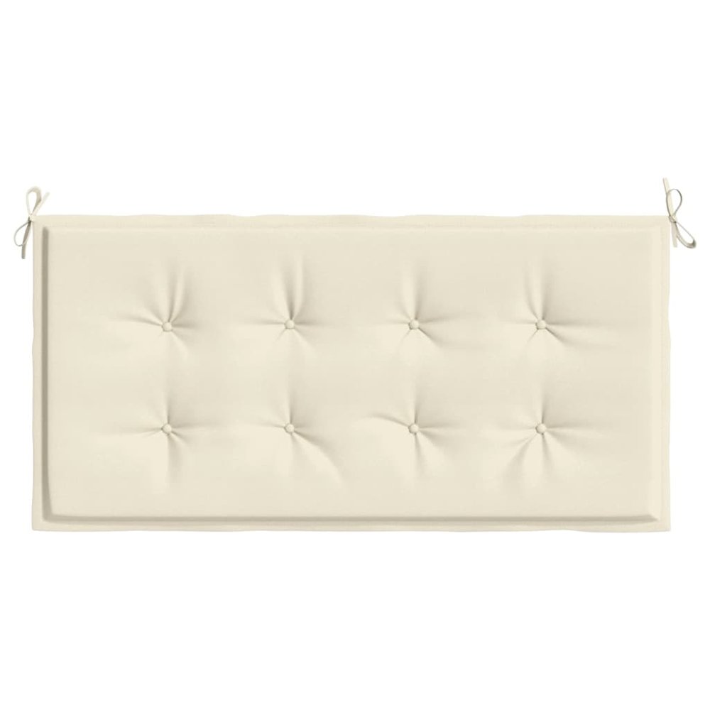 Garden Bench Cushion Cream Oxford fabric (100% polyester), Foam fiber. Picture 4