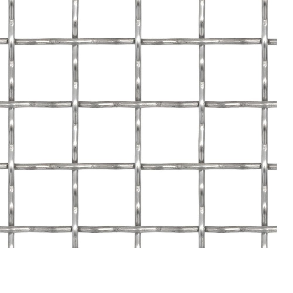 Crimped Garden Wire Fence Stainless Steel 39.4"x33.5" 0.8"x0.8"x0.1". Picture 3