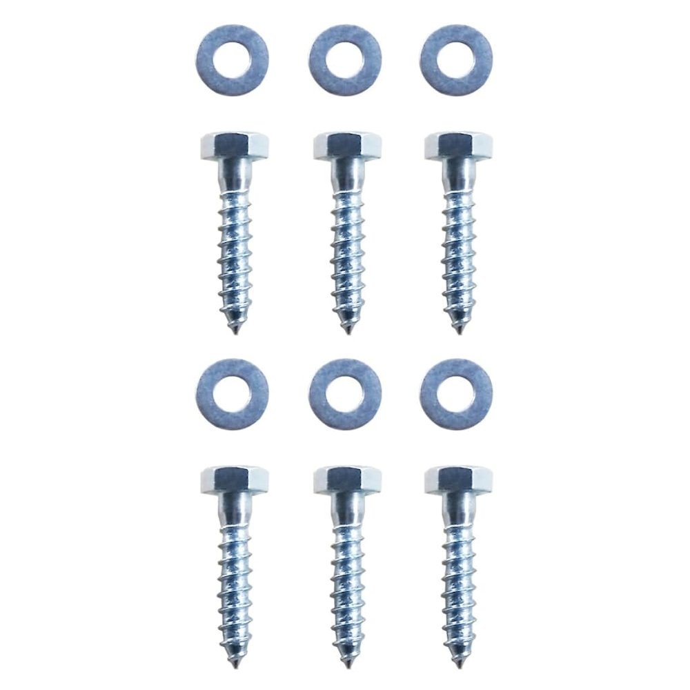 vidaXL L-shaped Ground Anchors 2 pcs Galvanised Steel 2"x2"x19.7", 142301. Picture 5