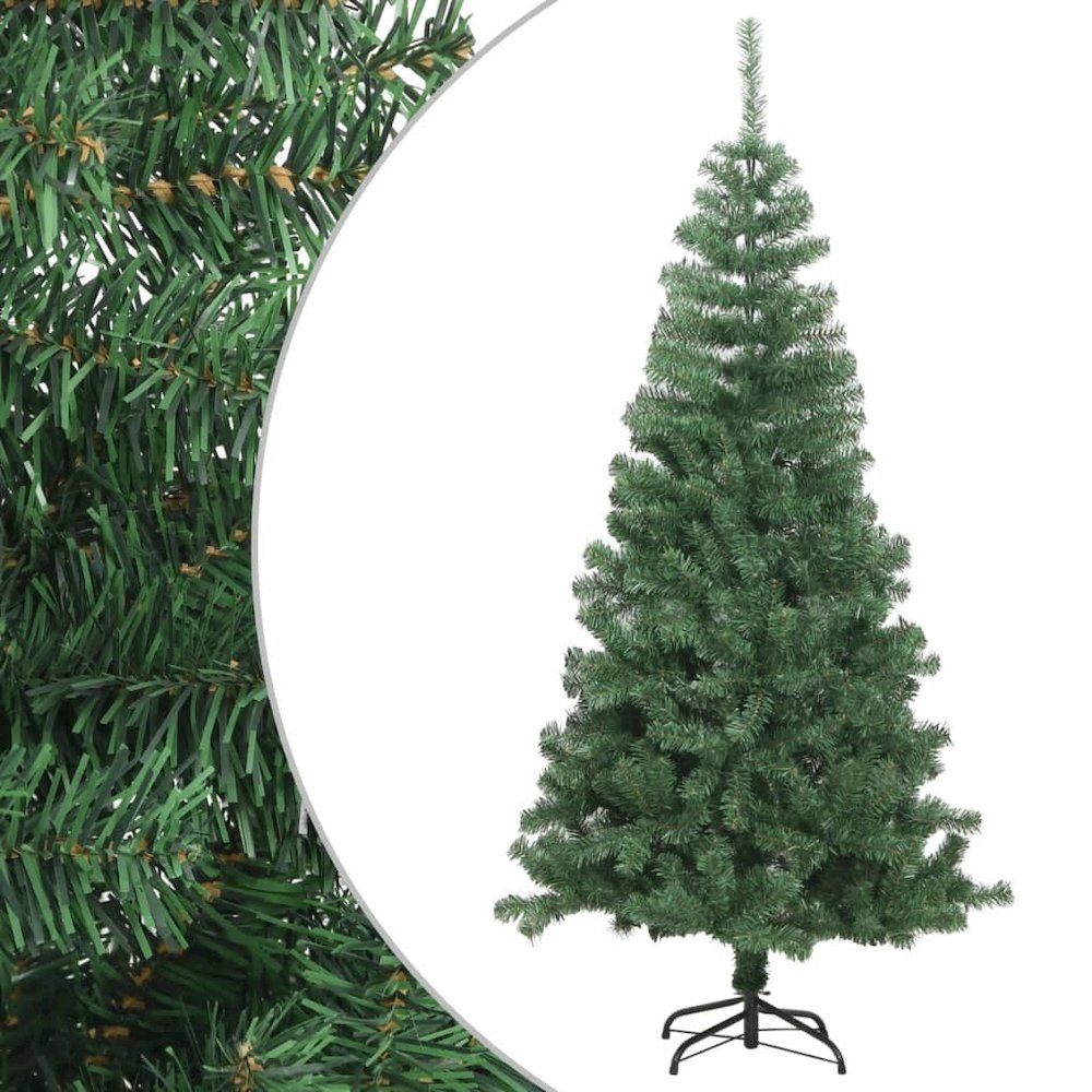 Xmas Tree Green PVC tree Large Artificial Christmas Tree. Picture 1