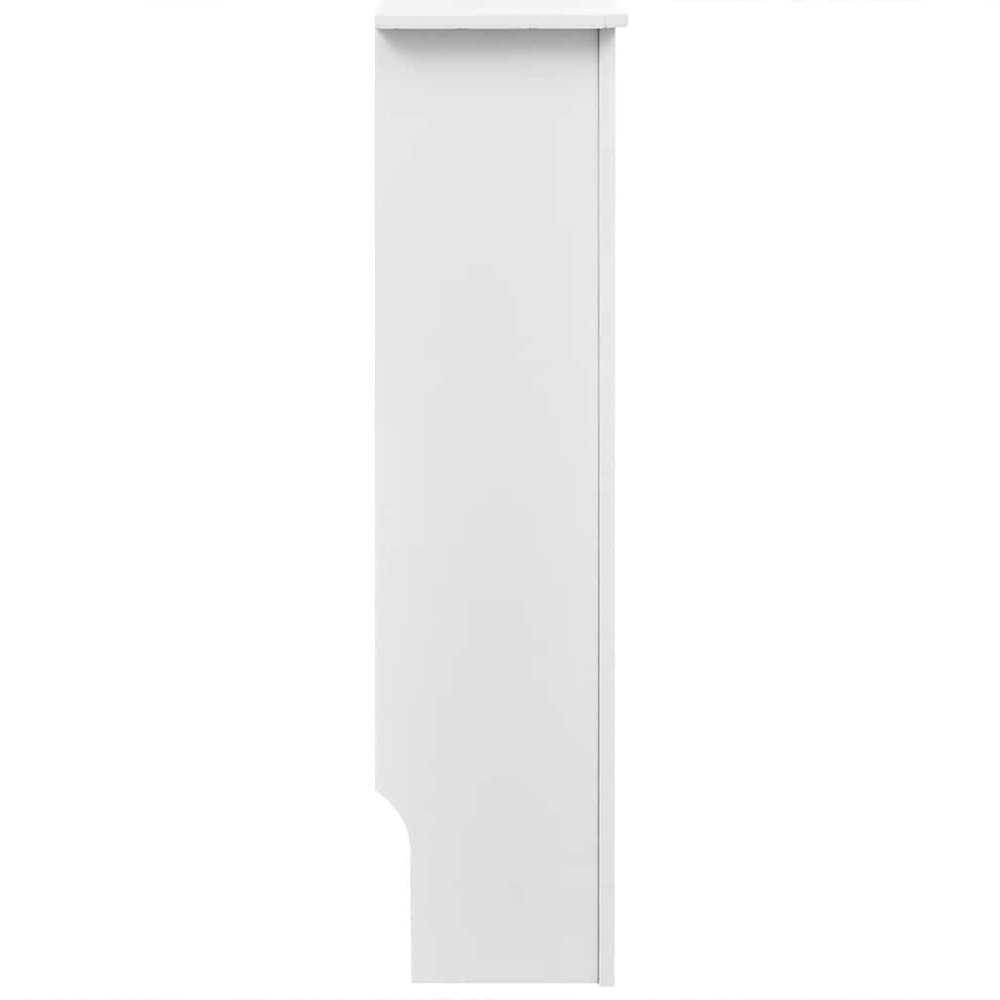 Radiator Cover White MDF 67.7". Picture 5