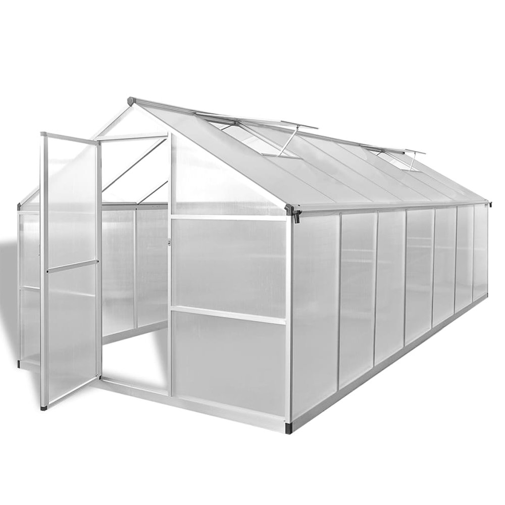 Greenhouse Transparent Aluminum Large UV-resistant materials. Picture 1