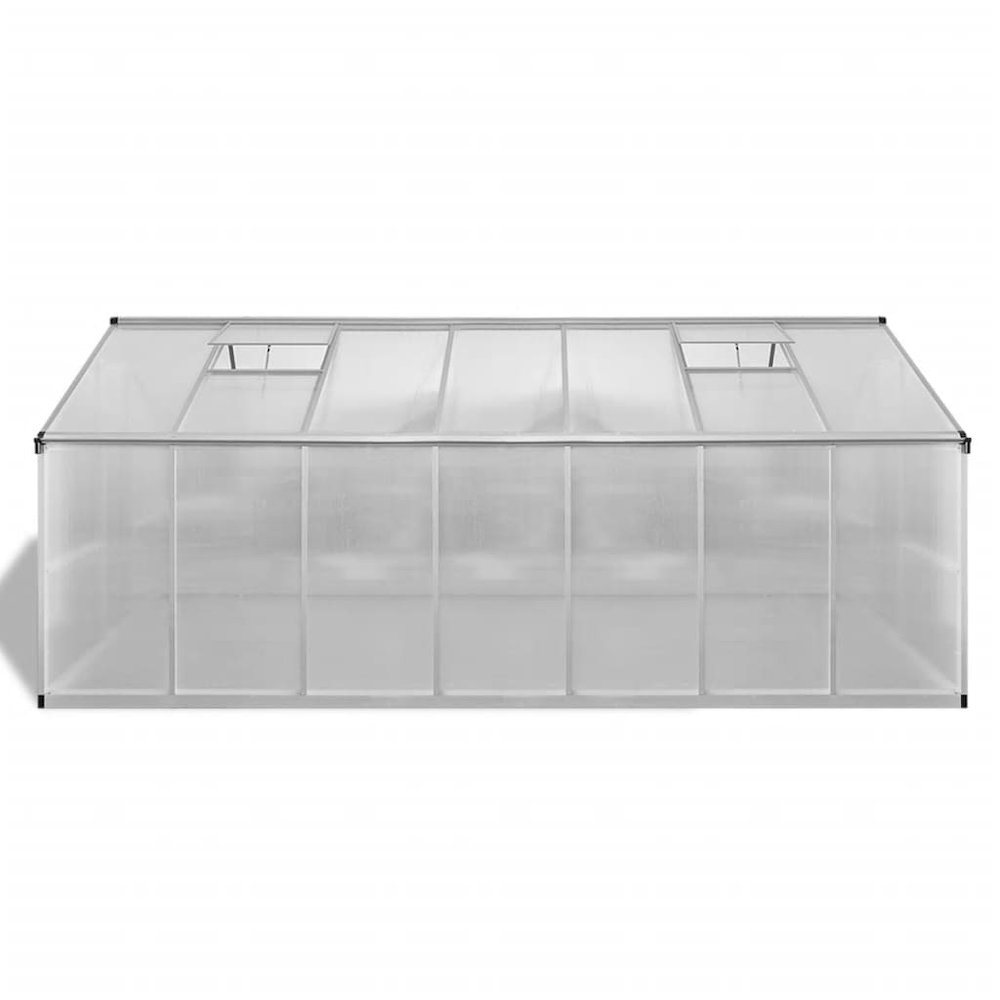 Greenhouse Transparent Aluminum Large UV-resistant materials. Picture 3