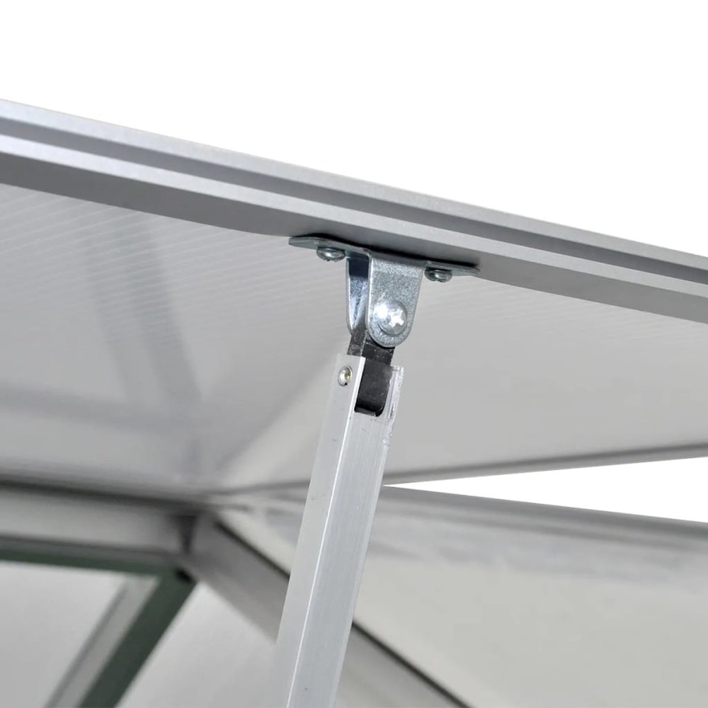 Greenhouse Transparent Aluminum Large UV-resistant materials. Picture 4