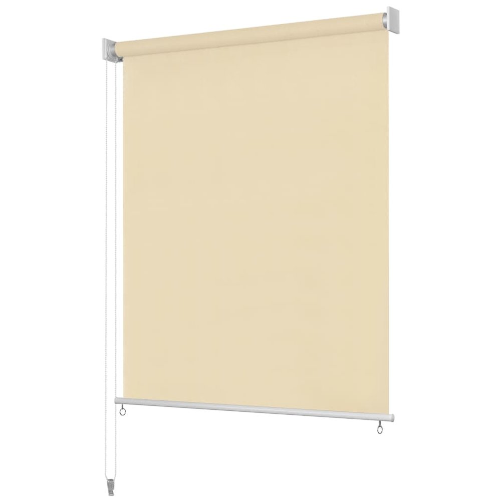 Roller Blind Cream High-density polyethylene (HDPE) 55.1 x 55.1 in. Picture 1