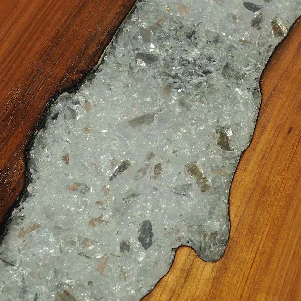 vidaXL Console Table Teak 39.4"x13.8"x29.5", 245065. Picture 10