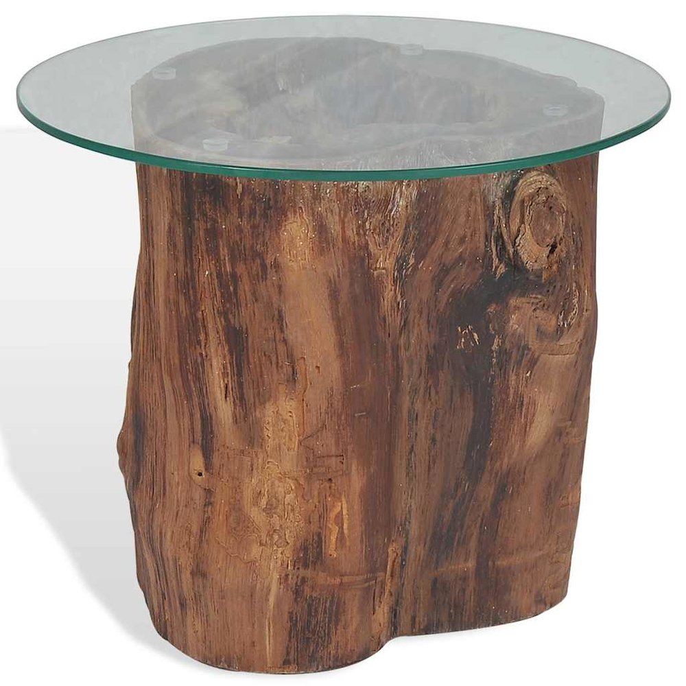 Coffee Table Brown Teak wood Standard Durable Coffee Table. Picture 6