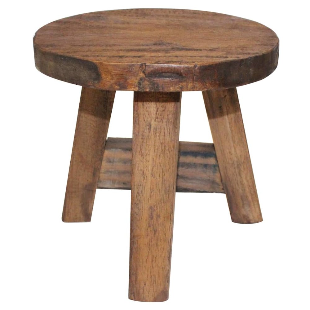 Stool Varies Solid mahogany wood Compact Durable Stool Round. Picture 1