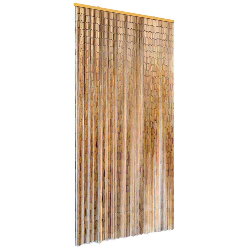 Insect Door Curtain Bamboo 35.4"x86.6". Picture 1