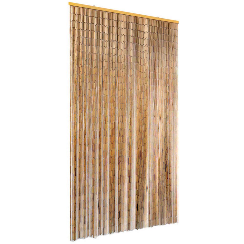 vidaXL Insect Door Curtain Bamboo 39.4"x78.7", 43722. Picture 1