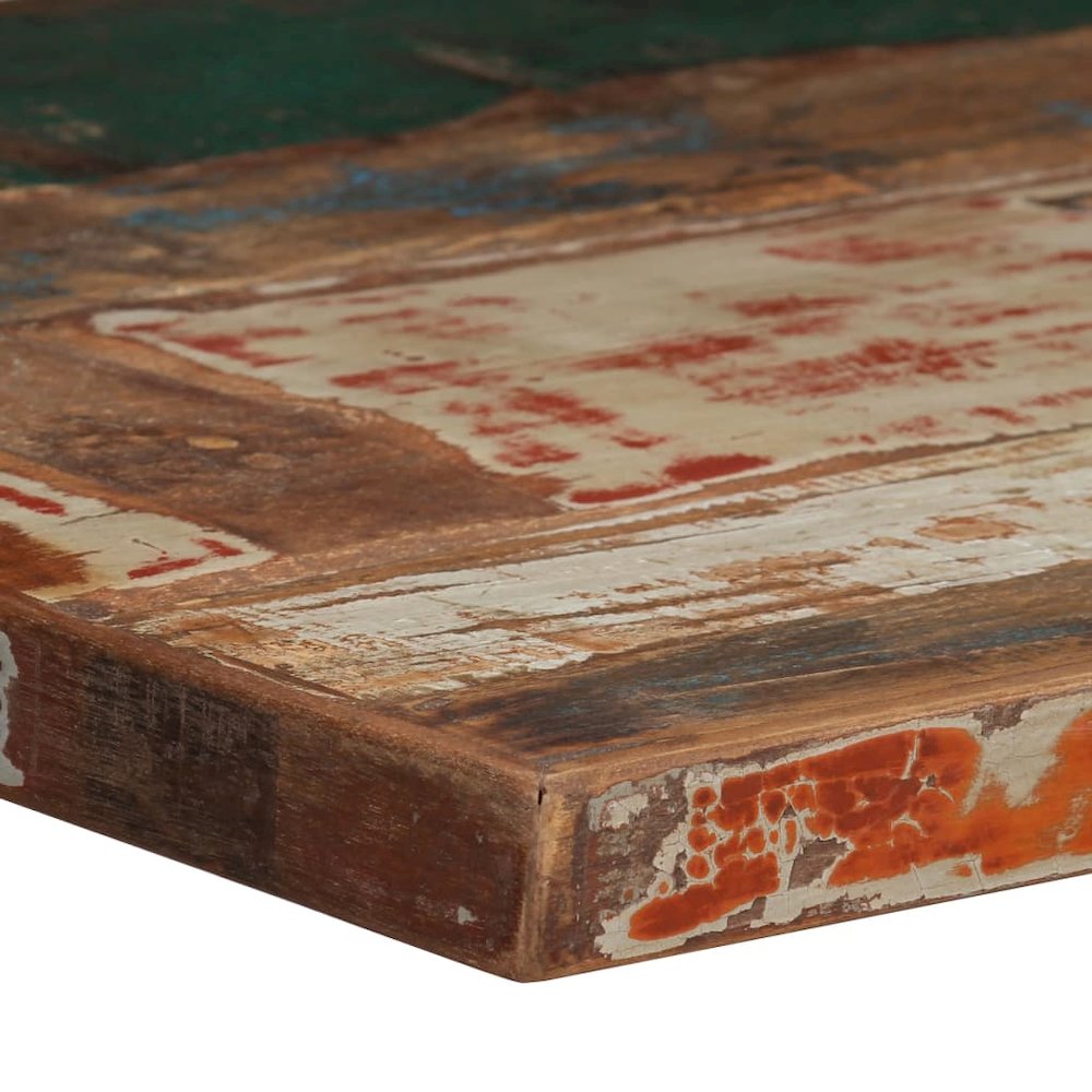 Bar Set Multicolour Solid Reclaimed Wood Medium Industrial. Picture 4