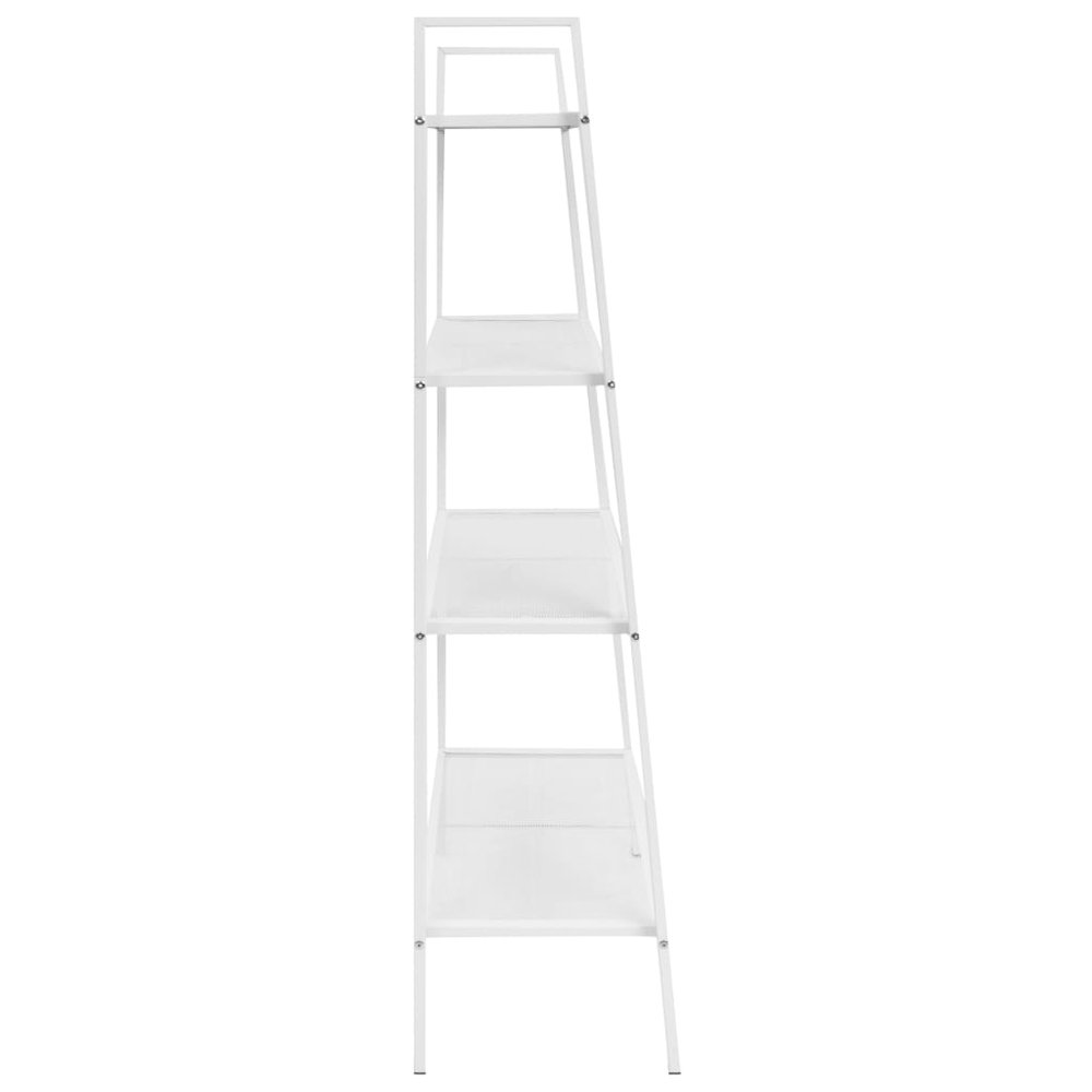 Display Shelf White Sheet Metal Medium Storage Shelf. Picture 3