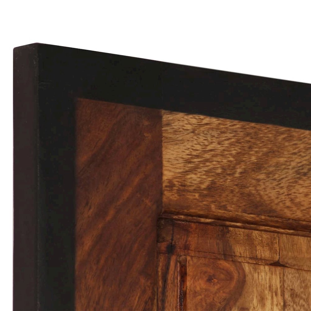 Coat Rack Sheesham wood with natural grain patterns. Picture 4
