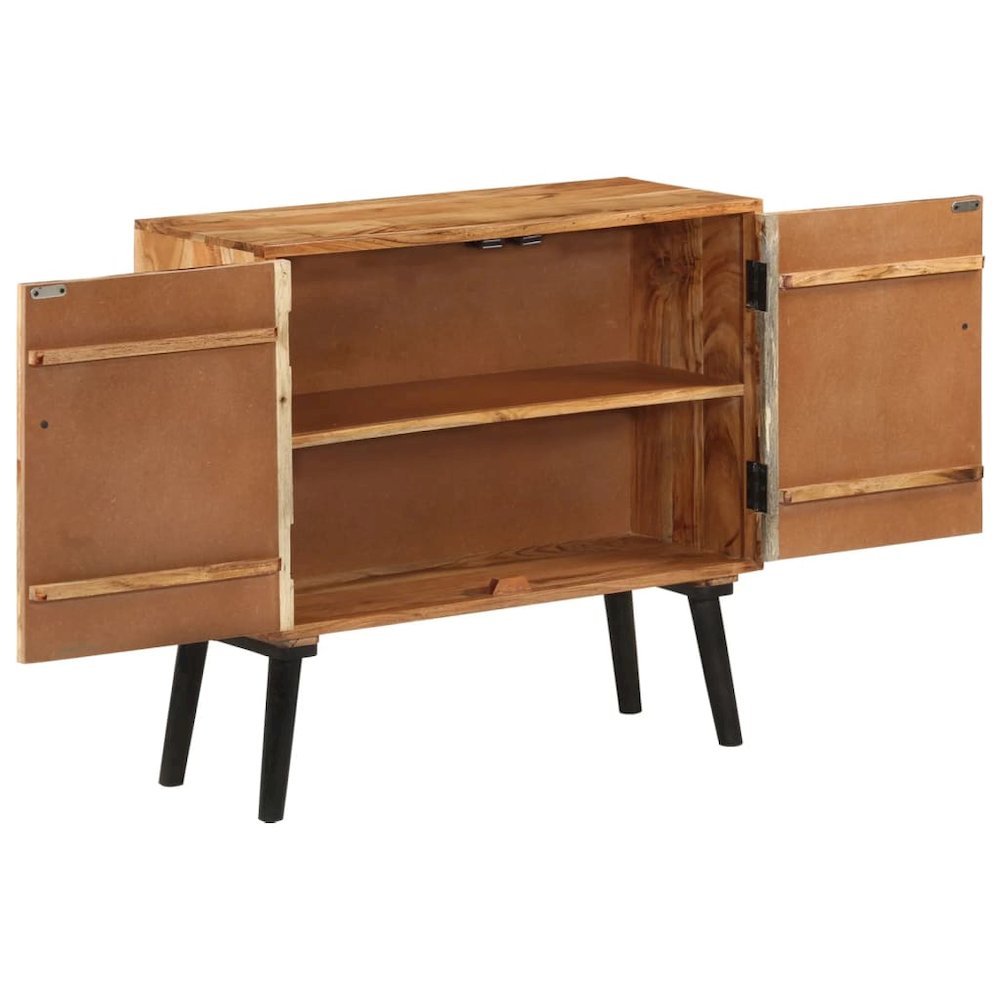 Sideboard Natural wood with brown and golden streaks Solid mango wood. Picture 3