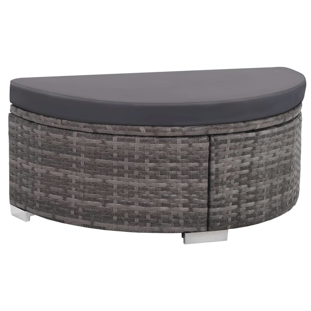 Sofa Set Grey, dark grey, red. Picture 4