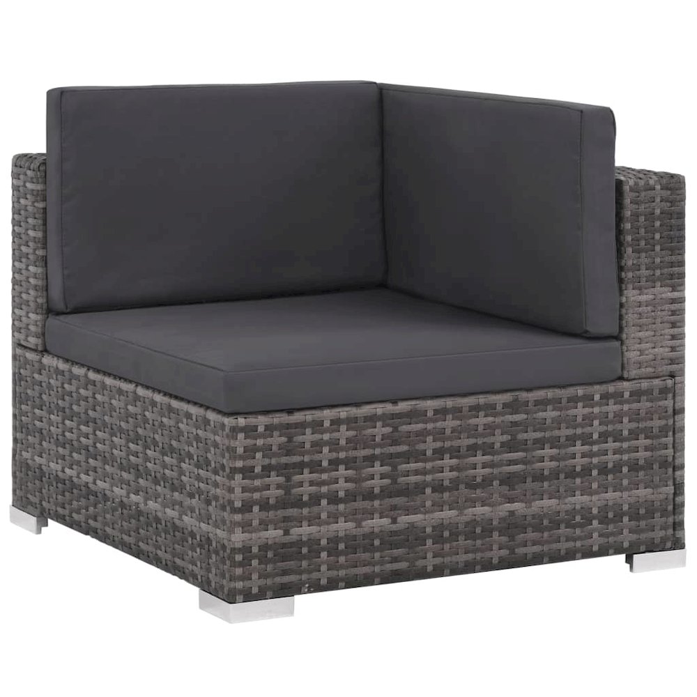 Sofa Set Gray and Dark Gray. Picture 2