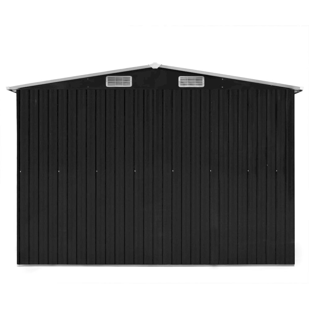 Garden Shed Anthracite Galvanized Steel Large Garden Shed. Picture 4
