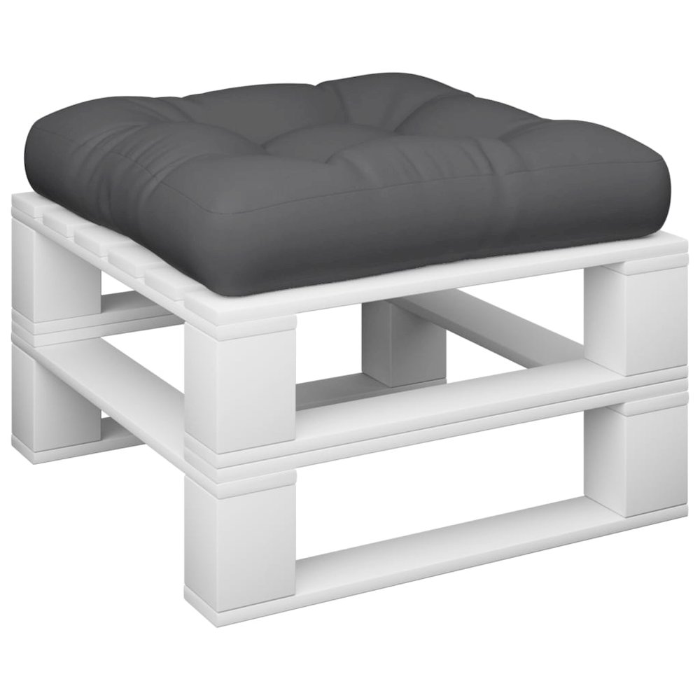 Pallet Cushion Grey 100% polyester 22.8" x 22.8" x 3.9. Picture 2