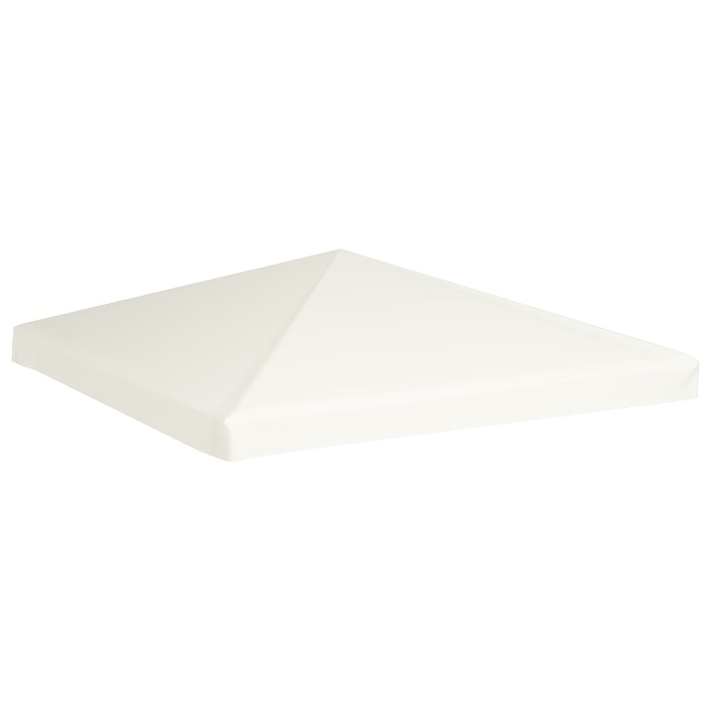 Gazebo Top Cover Cream White Polyester with PVC coating 10 x 10 ft. Picture 2