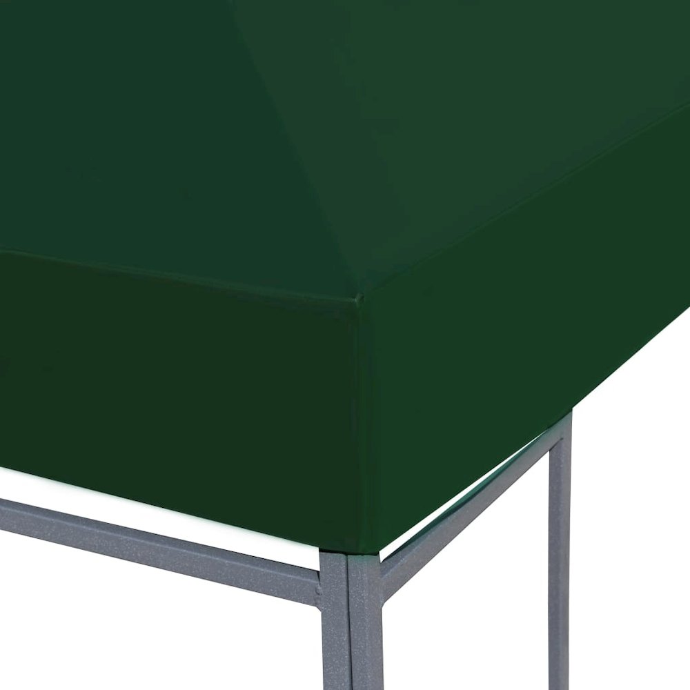 Gazebo Top Cover Green Polyester with PVC coating 10x10ft. Picture 3