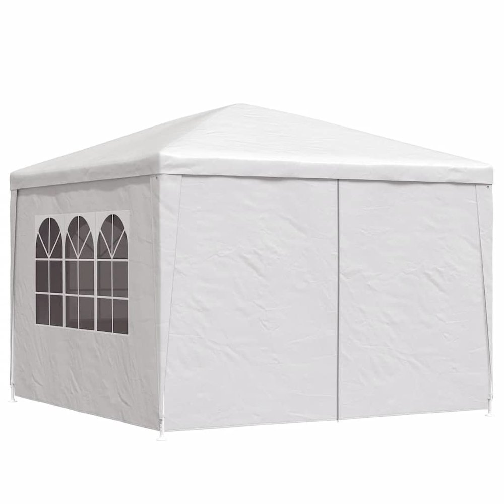 Party Tent 9'10"x9'10" White. Picture 3