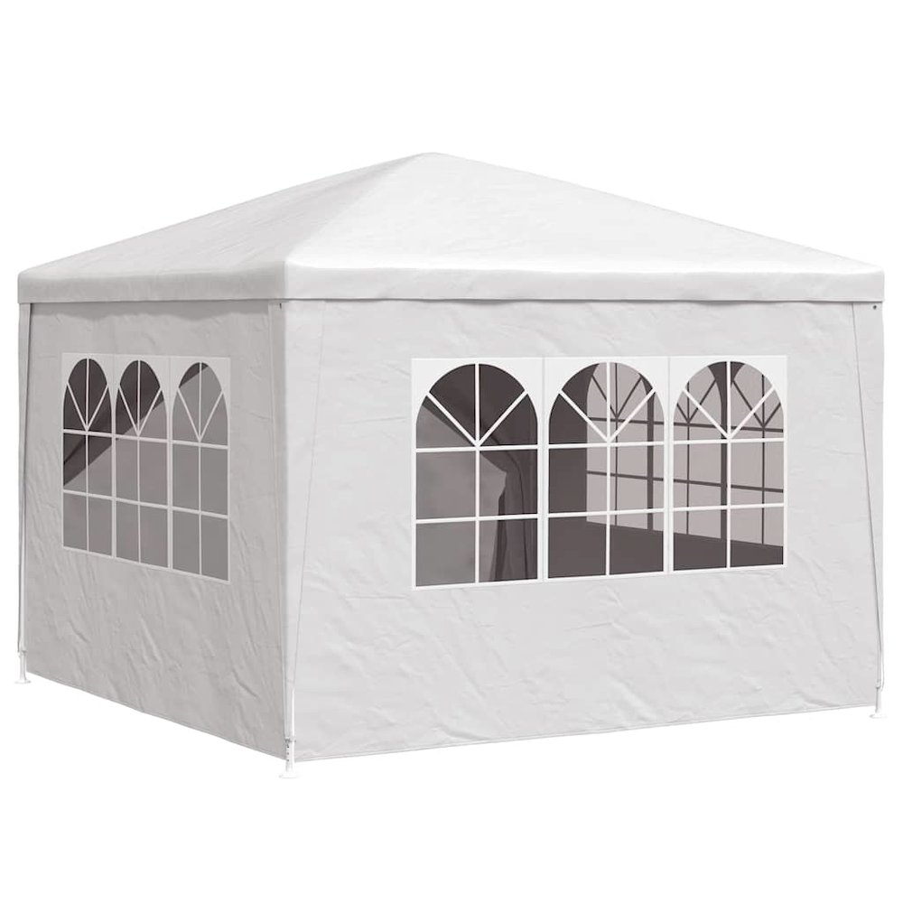 Party Tent 9'10"x9'10" White. Picture 7