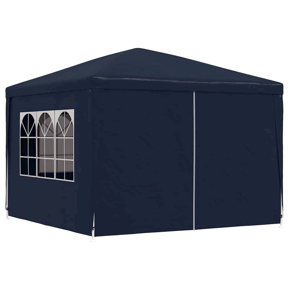Party Tent Blue Polyethylene roof and side panels. Picture 3
