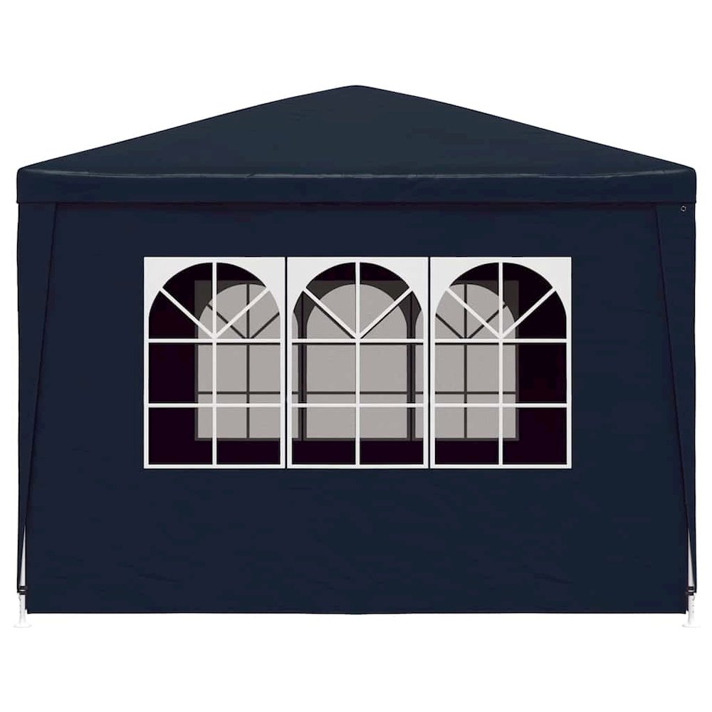 Party Tent Blue Polyethylene roof and side panels. Picture 6