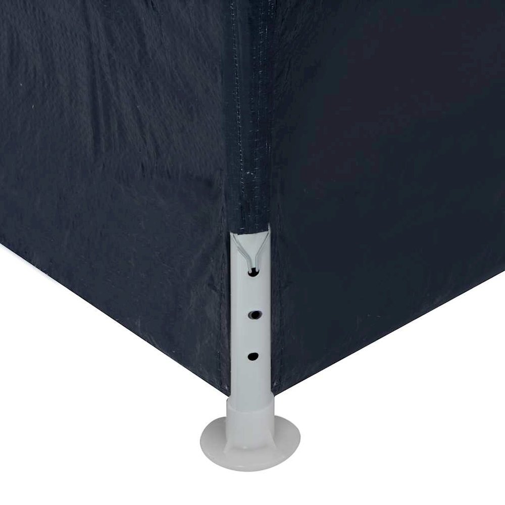 Party Tent Blue Polyethylene roof and side panels. Picture 9