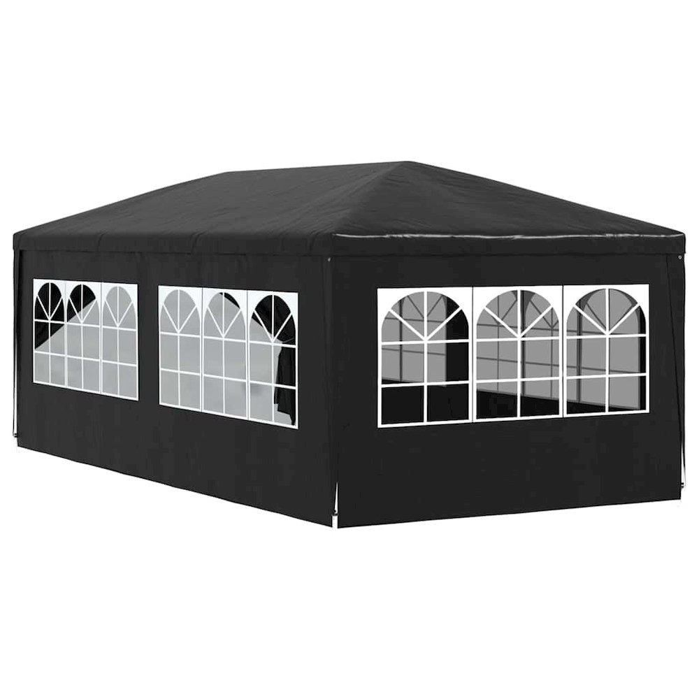 Party Tent Anthracite Polyethylene 19.7x9.8x8.4ft. Picture 7