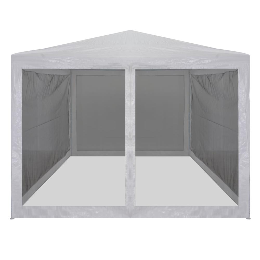 Party Tent White and black Powder-coated steel frame Large. Picture 2