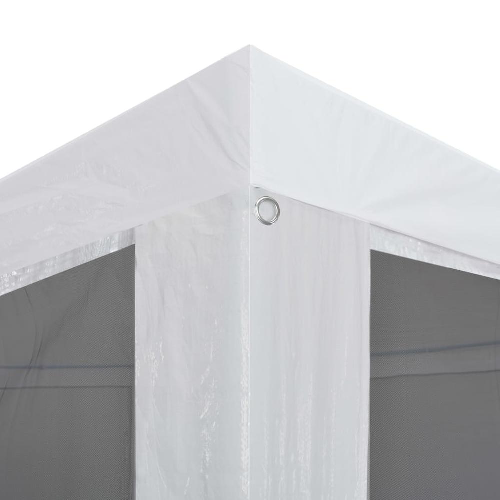 Party Tent White and black Powder-coated steel frame Large. Picture 4