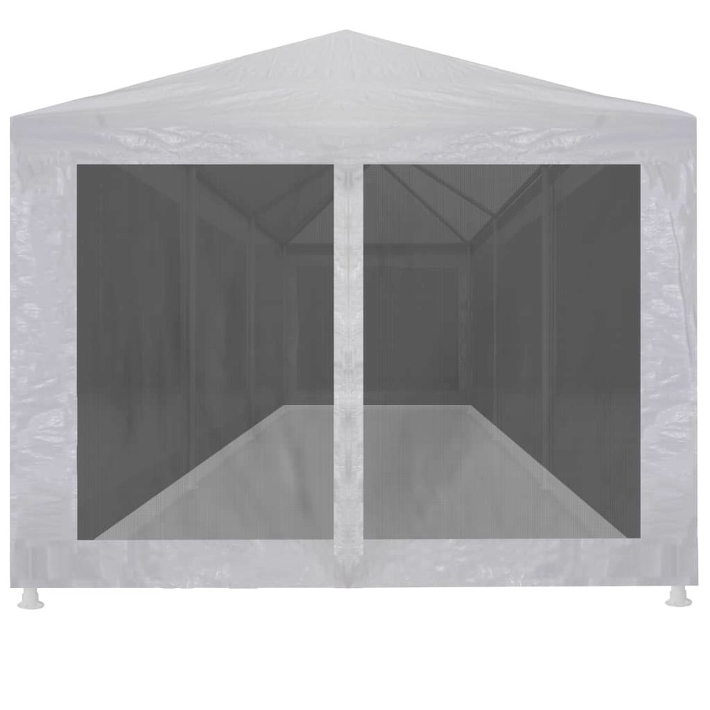 Party Tent with 8 Mesh Sidewalls 29.5' x 9.8'. Picture 2