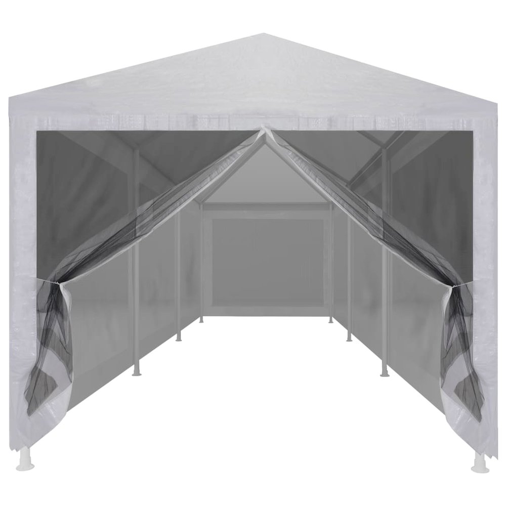 Party Tent with 8 Mesh Sidewalls 29.5' x 9.8'. Picture 3