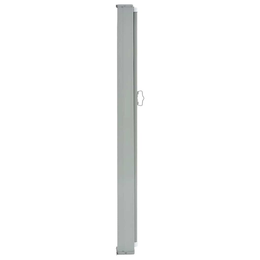 Side Awning Cream screen, Grey stand. Picture 3