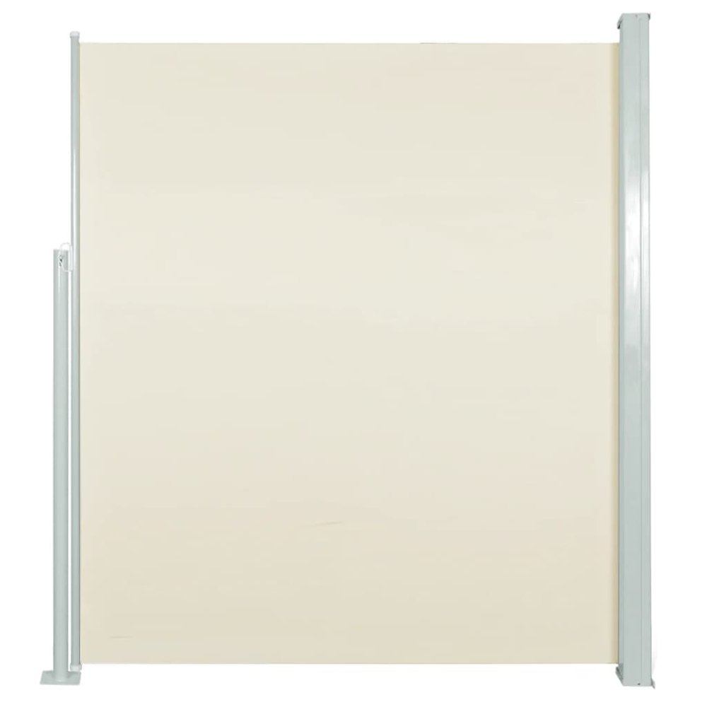 Side Awning Cream Polyester with PU coating 47.2 x 118.1 in. Picture 2