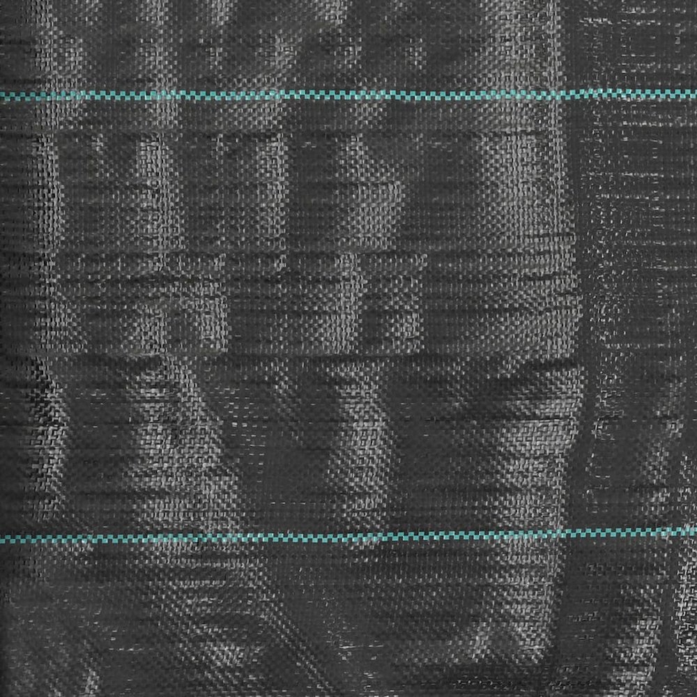 Weed Membrane Black Polypropylene 2 x 164 ft Durable. Picture 3