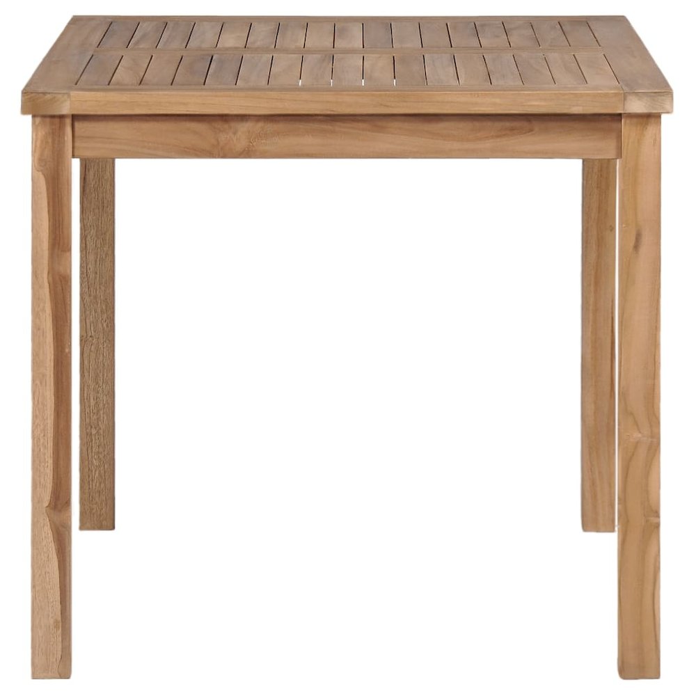 Dining Table Natural Solid Teak Wood Standard Seats Many. Picture 2