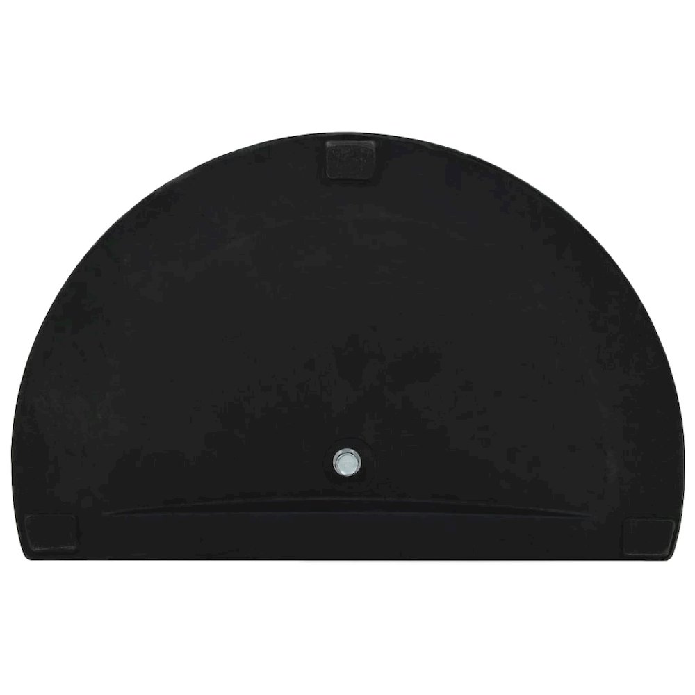 Umbrella Base Black Polyresin Standard Decorative Inlays. Picture 5
