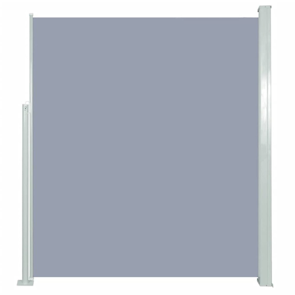 Side Awning Grey Steel frame, 100% polyester fabric with PU coating. Picture 2