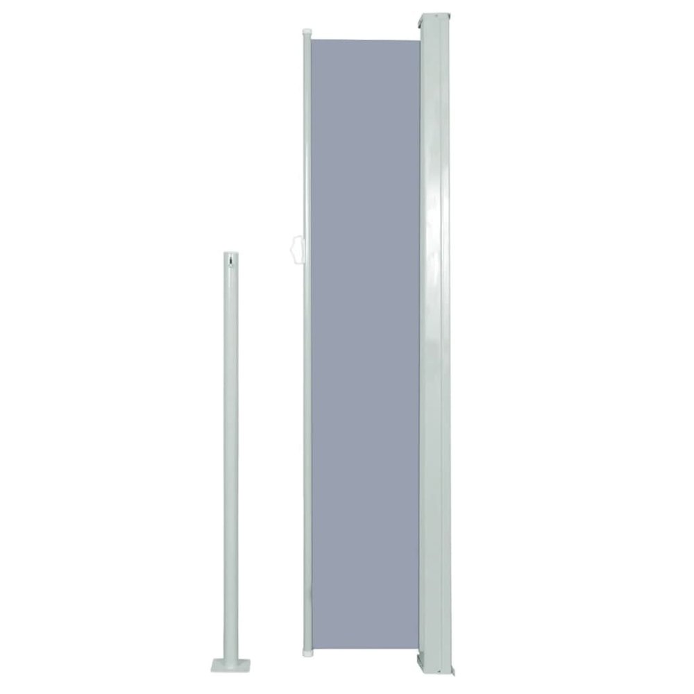 Side Awning Grey Steel frame, 100% polyester fabric with PU coating. Picture 4